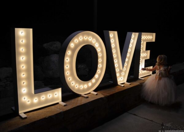 LOVE Marquee Letters