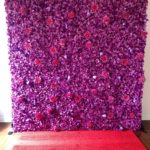 Purple Lavender Flower Wall