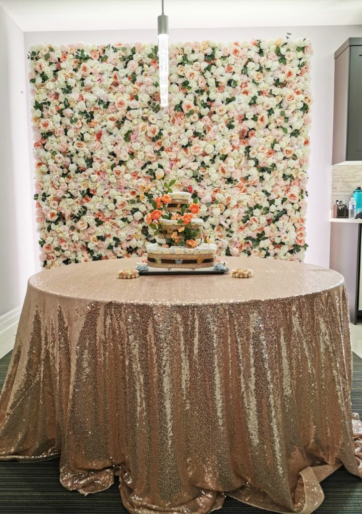 Mixed Flower Wall - Events 365 Party Decor Rental