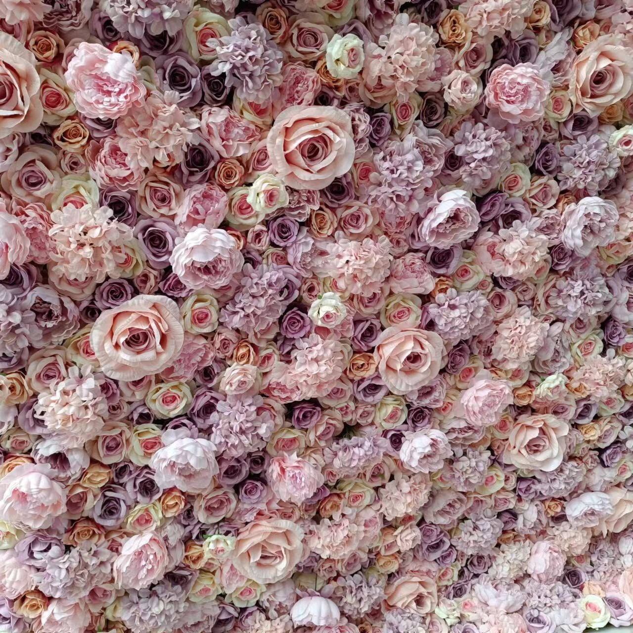 Lavender Flower Wall Rental