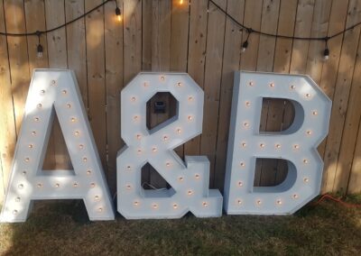 Marquee letters Baco Raton
