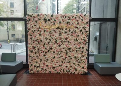 flower wall Atlanta