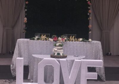 Love Marquee letters San Mateo