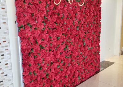 Flower walls rental Los Angeles
