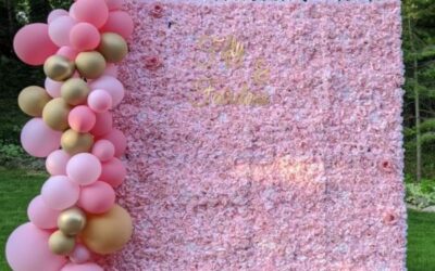 Flower Walls at a Fort Lauderdale Wedding