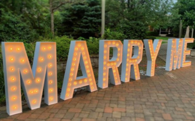 Outdoor Marquee letters in Boca Raton